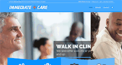 Desktop Screenshot of immediatecare.org